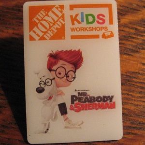 Home Depot Kids Mr. Peabody & Sherman Lapel Pin